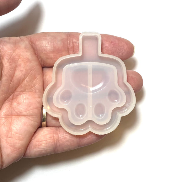 Paw Lollipop Shaker Silicone Mold