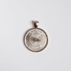 Round Rose Gold Cabochon Tray