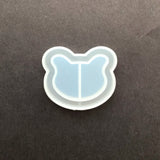 Bear Head Shaker Silicone Mold For Resin