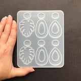 Monstera Leaf And Shapes Silicone Mold
