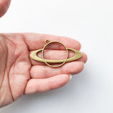 Large Planet Open Bezel (Antique Bronze)