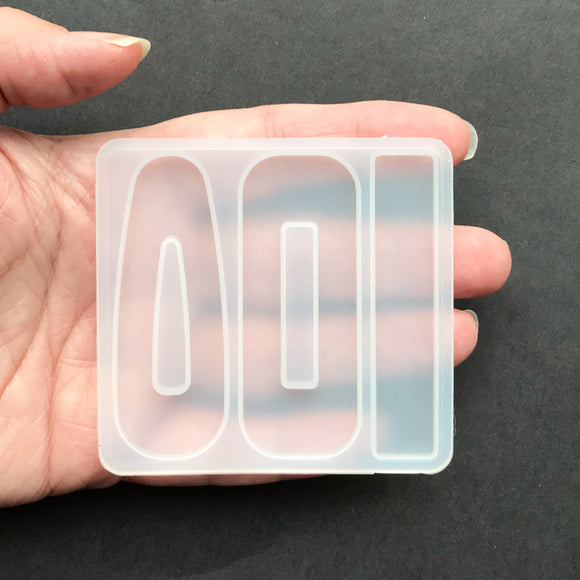 Hair Clip Mold  - Style B