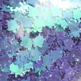 Tortoise Glitter Inclusions - Deep Blue/Purple