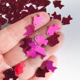 Tropical Fish Glitter Inclusions - Purple