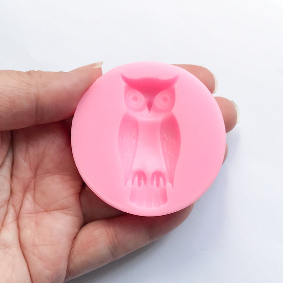 Owl Silicone Mold For Resin