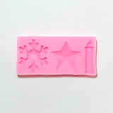 Small Candle/Star/Snowflake Silicone Mold