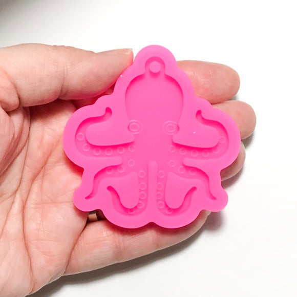 Octopus Keychain Silicone Mold